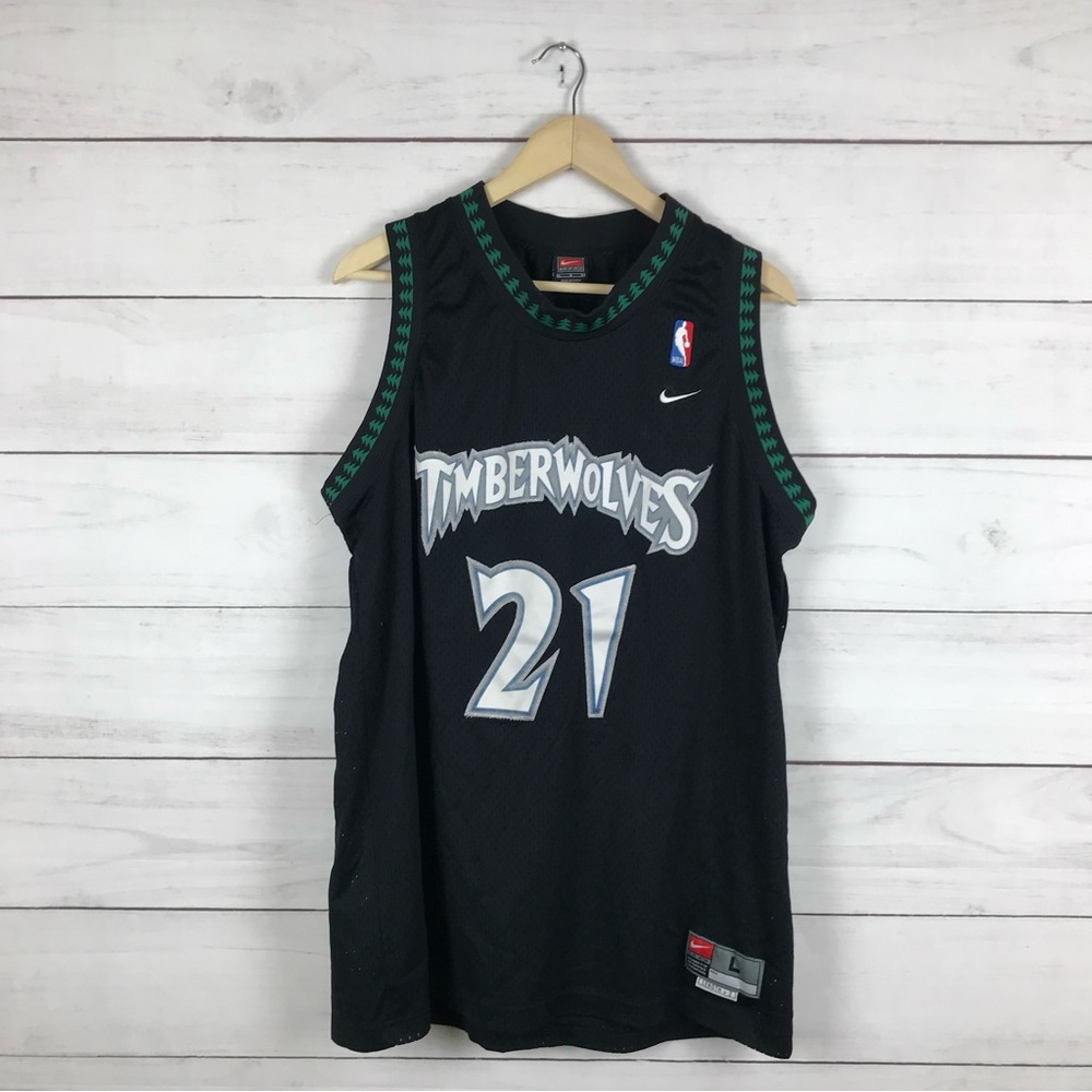 Nike Minnesota Timberwolves Kevin Garnett +2 Length NBA Jersey